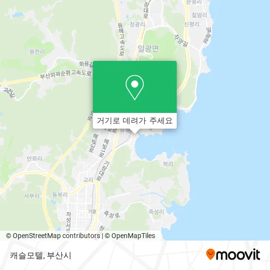 캐슬모텔 지도