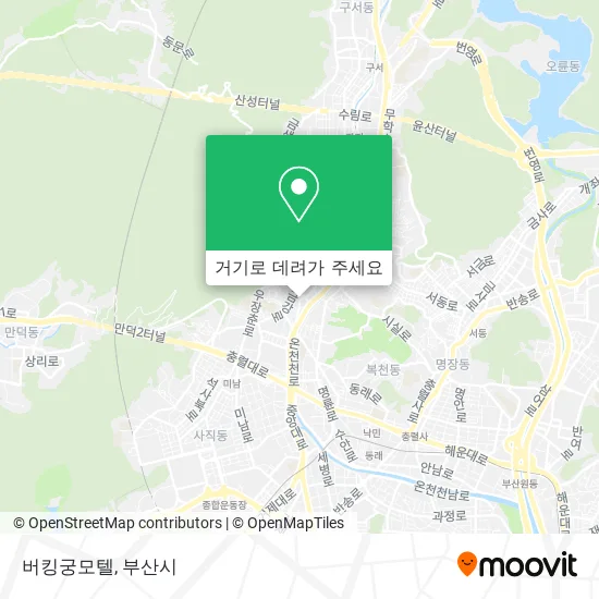 버킹궁모텔 지도