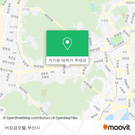 버킹검모텔 지도