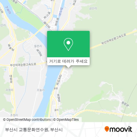 부산시 교통문화연수원 지도