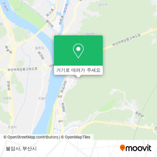 불암사 지도