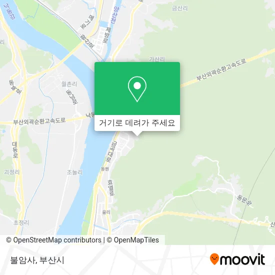 불암사 지도