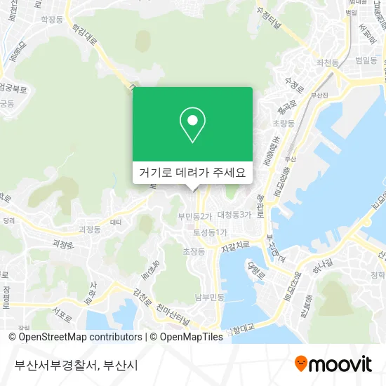 부산서부경찰서 지도
