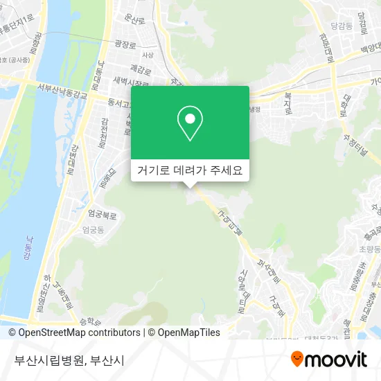 부산시립병원 지도