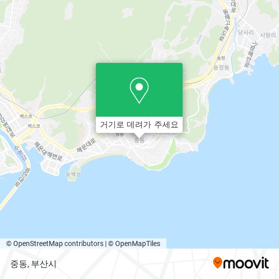 중동 지도
