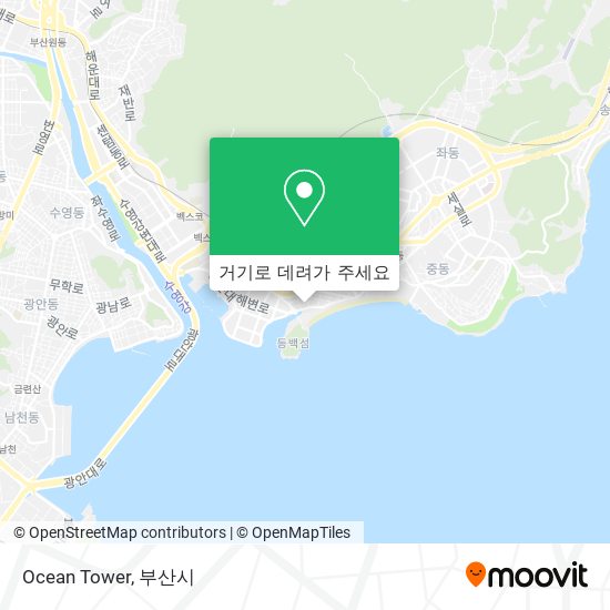 Ocean Tower 지도