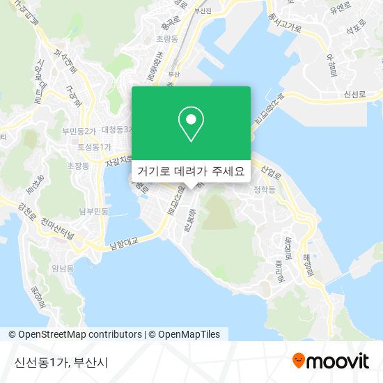 신선동1가 지도