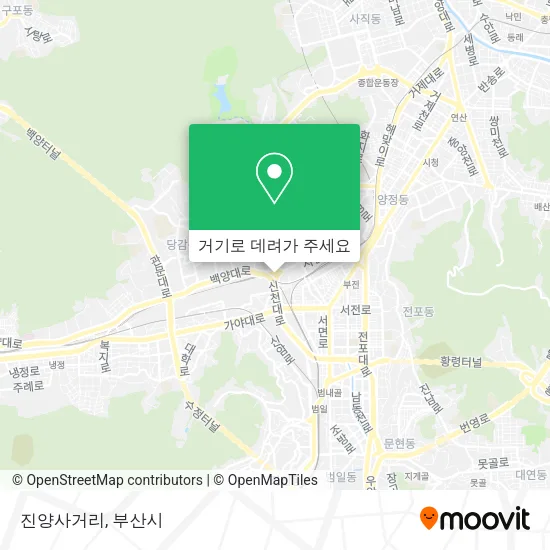 진양사거리 지도