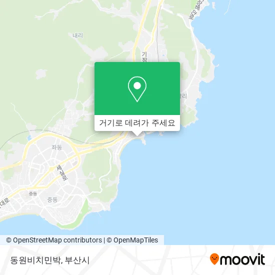 동원비치민박 지도