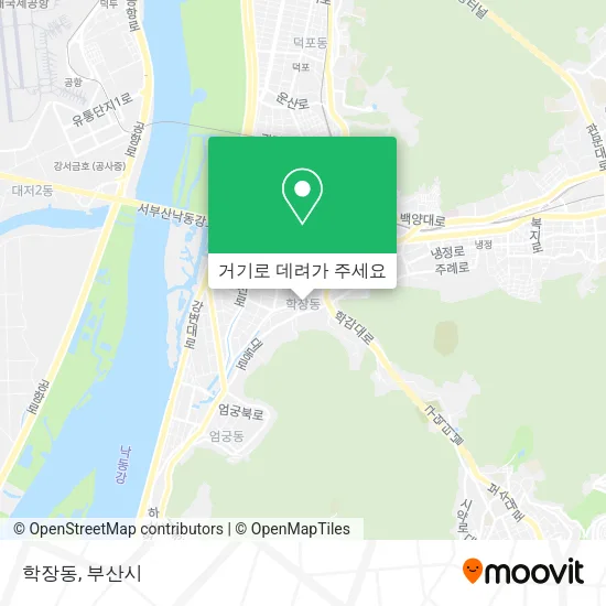 학장동 지도