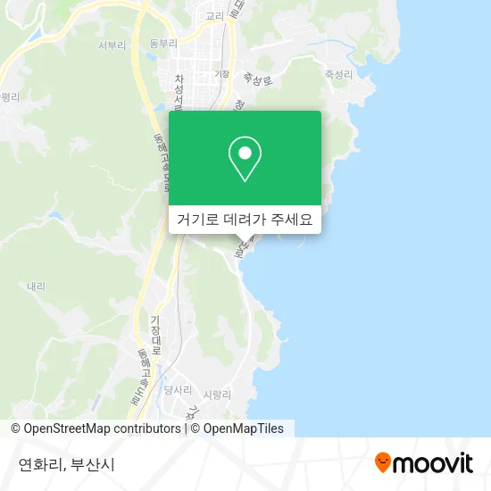 연화리 지도