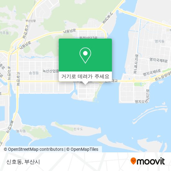 신호동 지도