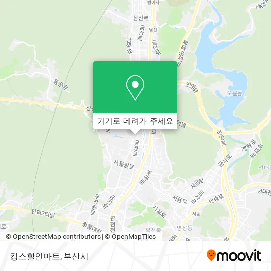 킹스할인마트 지도