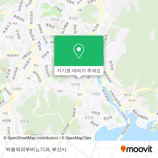 박종덕피부비뇨기과 지도