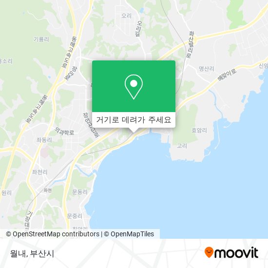 월내 지도