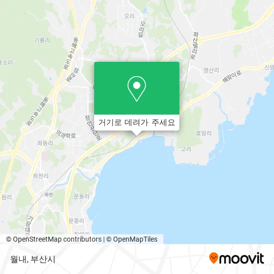 월내 지도