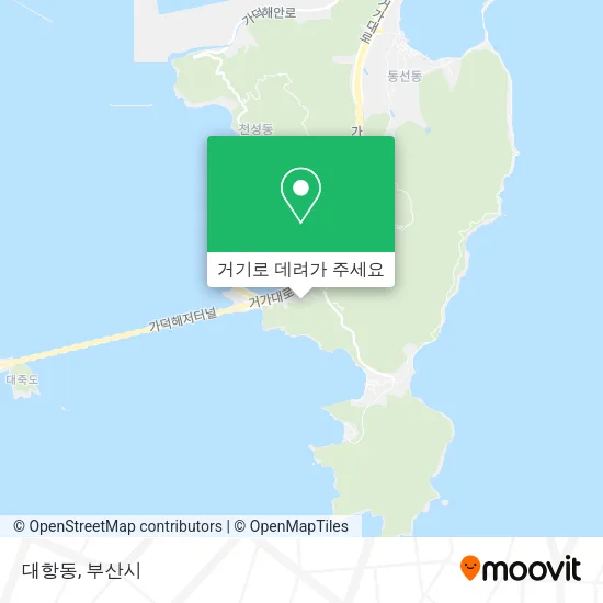 대항동 지도