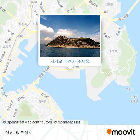 신선대 지도