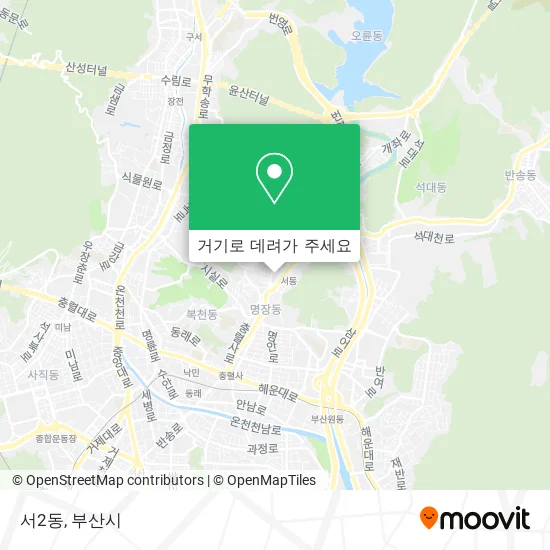서2동 지도