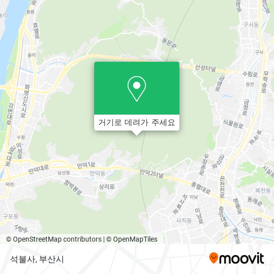 석불사 지도