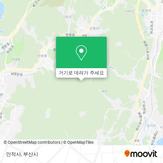 안적사 지도