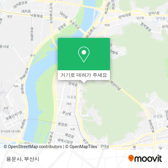 용운사 지도