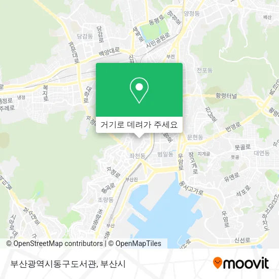 부산광역시동구도서관 지도