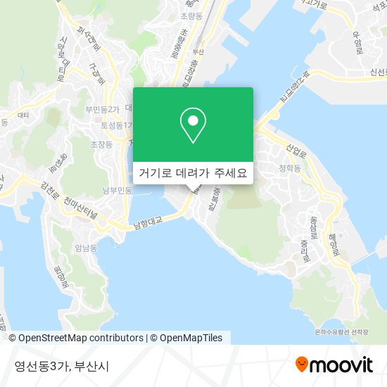영선동3가 지도
