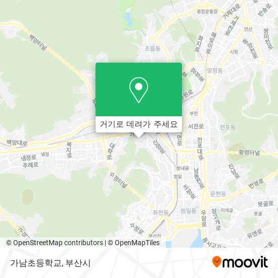 가남초등학교 지도