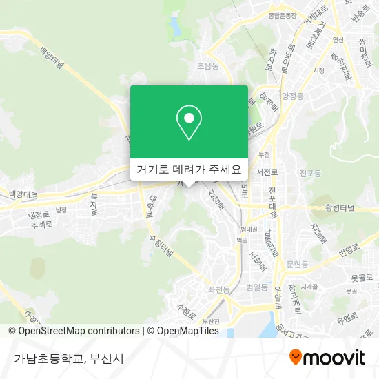 가남초등학교 지도