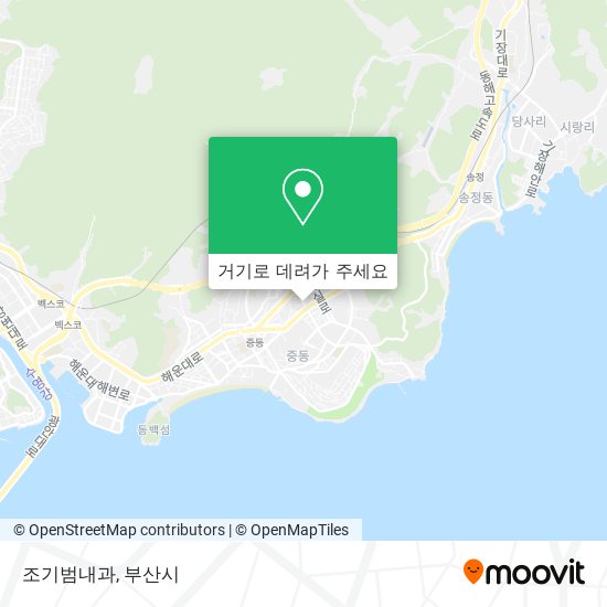 조기범내과 지도