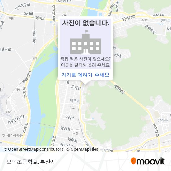 모덕초등학교 지도