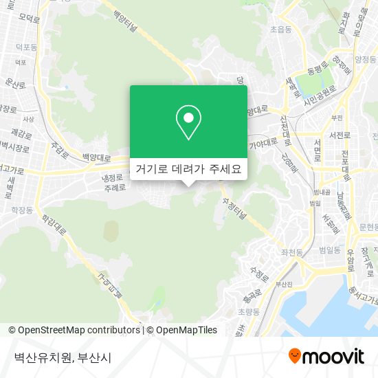 벽산유치원 지도