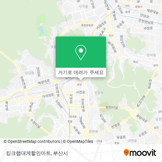 킹크랩대게할인마트 지도