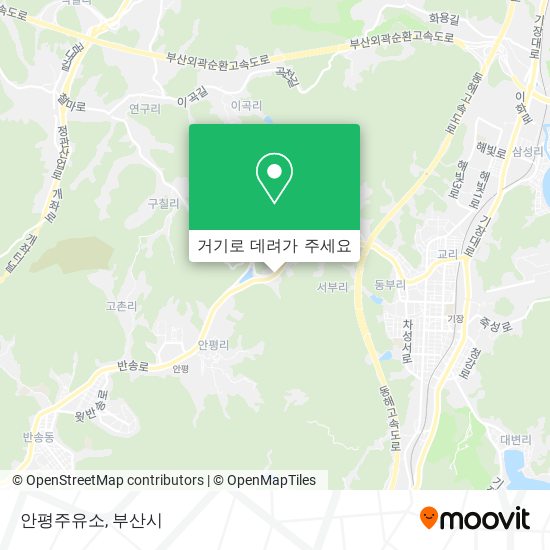 안평주유소 지도