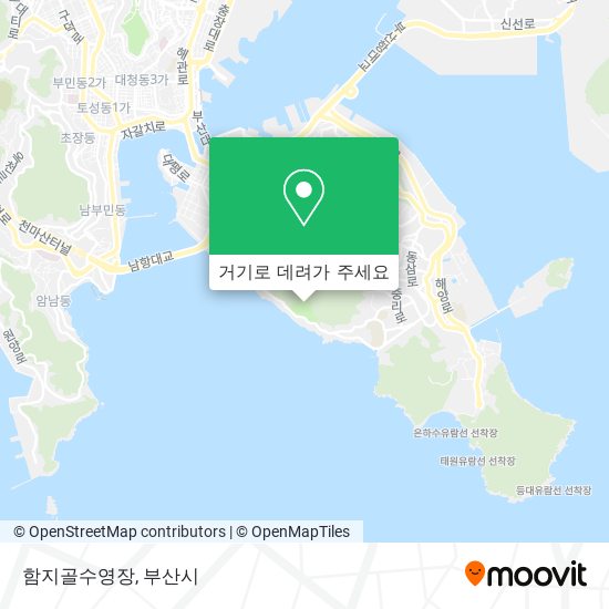 함지골수영장 지도