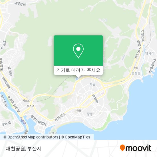 대천공원 지도