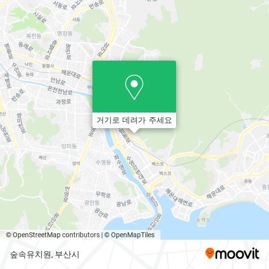 숲속유치원 지도