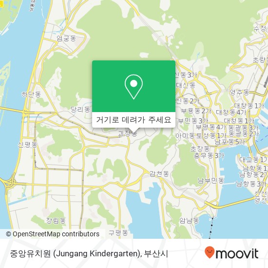 중앙유치원 (Jungang Kindergarten) 지도