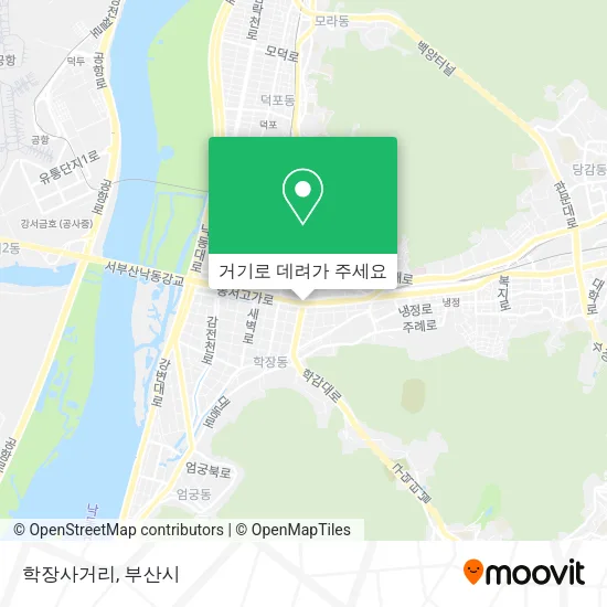 학장사거리 지도
