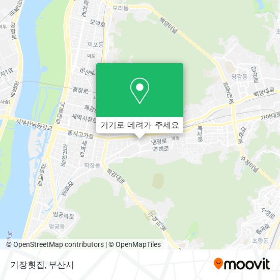 기장횟집 지도