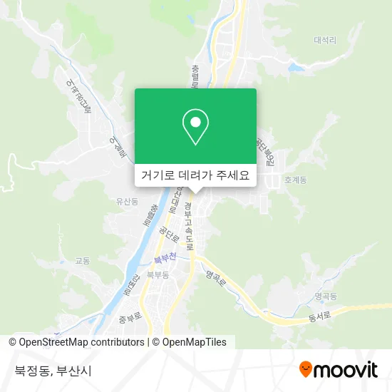 북정동 지도