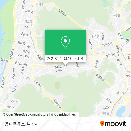 용마주유소 지도