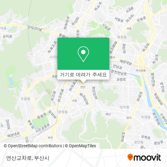 연산교차로 지도