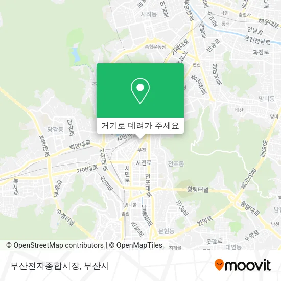 부산전자종합시장 지도