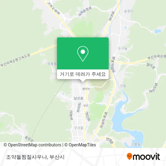 조약돌찜질사우나 지도