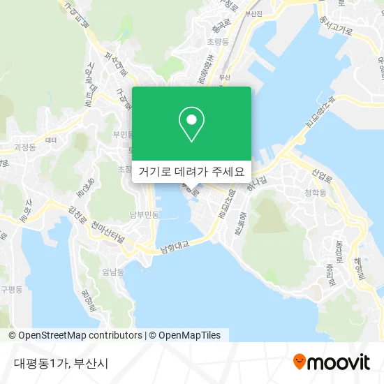 대평동1가 지도