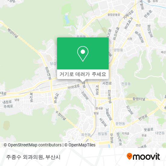 주종수 외과의원 지도