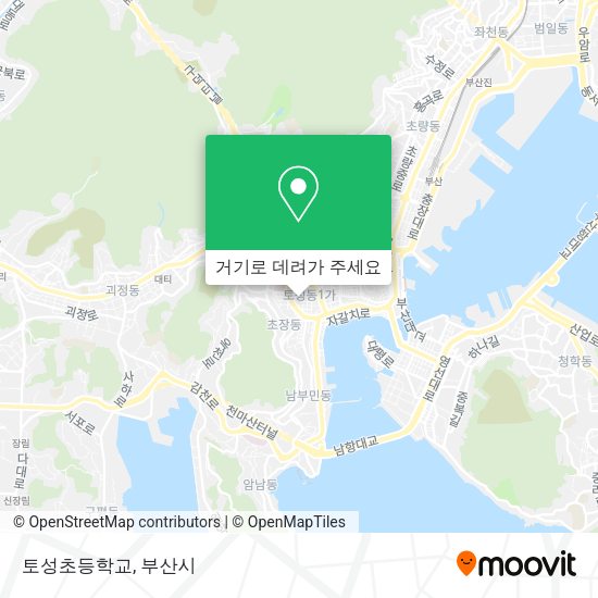 토성초등학교 지도