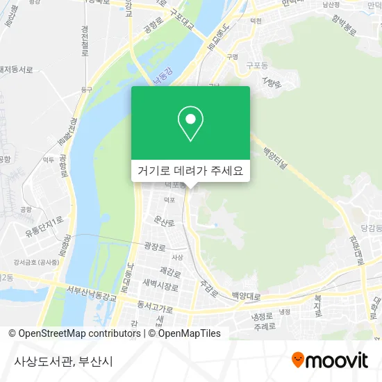 사상도서관 지도